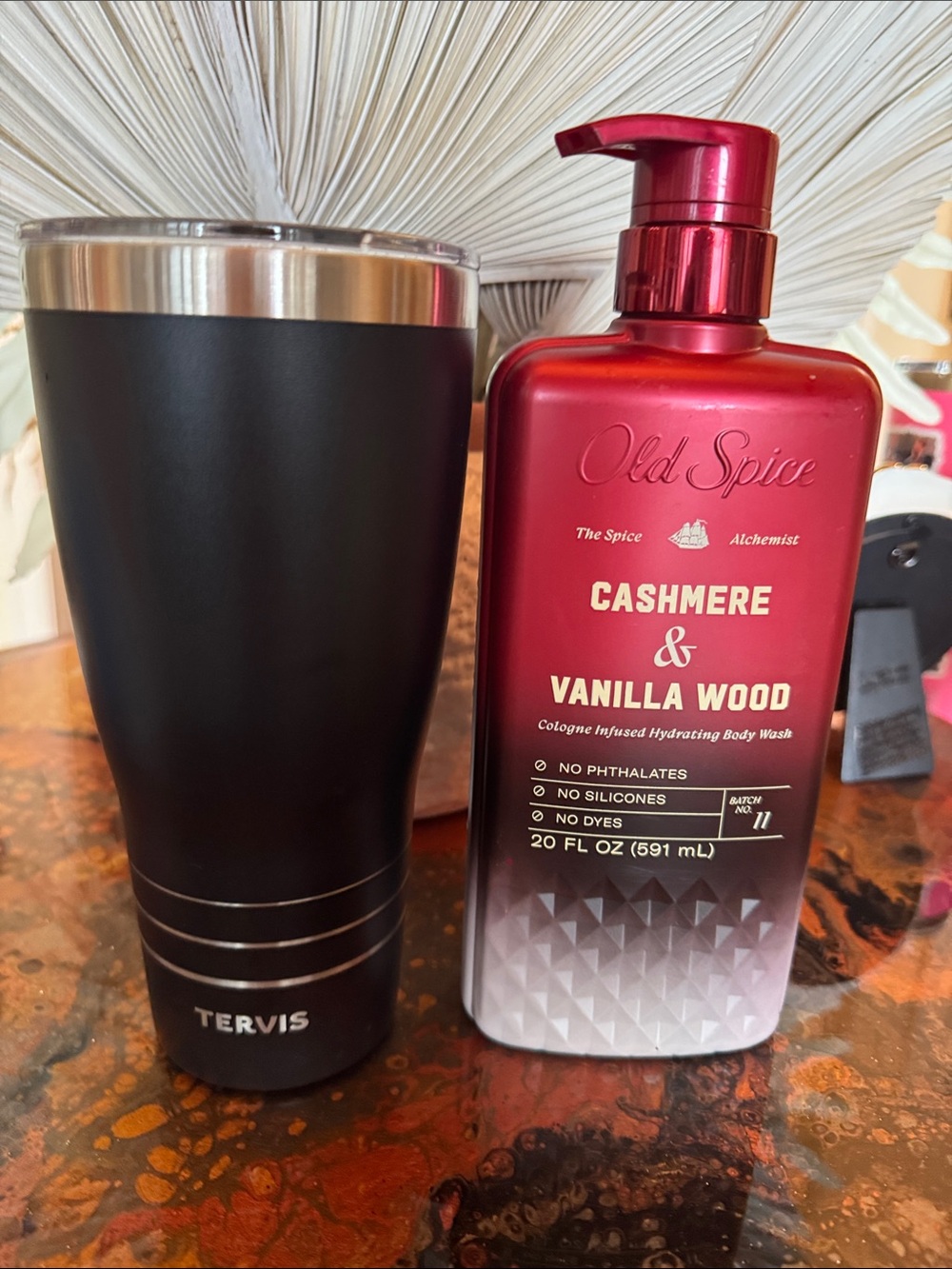 tervis Black SS 30 Oz Tumbler & Body Wash